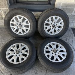 17" Toyota Tacoma 4Runner TRD Silver OEM wheels rims tires 2024 2025