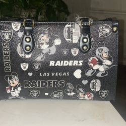 Leather Mickey Mouse Raiders Purse 