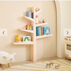 Babyletto Kids Childrens Bookshelf Spruce Tree Bookcase
