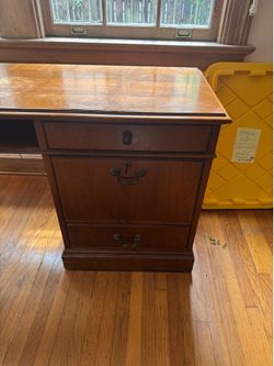 REDUCED PRICE / Wooden Credenza - PICKUP ONLY/ CASH ONLY
