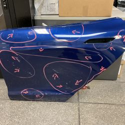2012,2013,2014,1025,2016,2017,2018,2019,2020 Tesla Model S Rear Left Door 