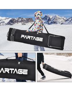 Snowboard Bag with Wheels, Snowboard Bag for Air Travel, Adjustable Length Up...