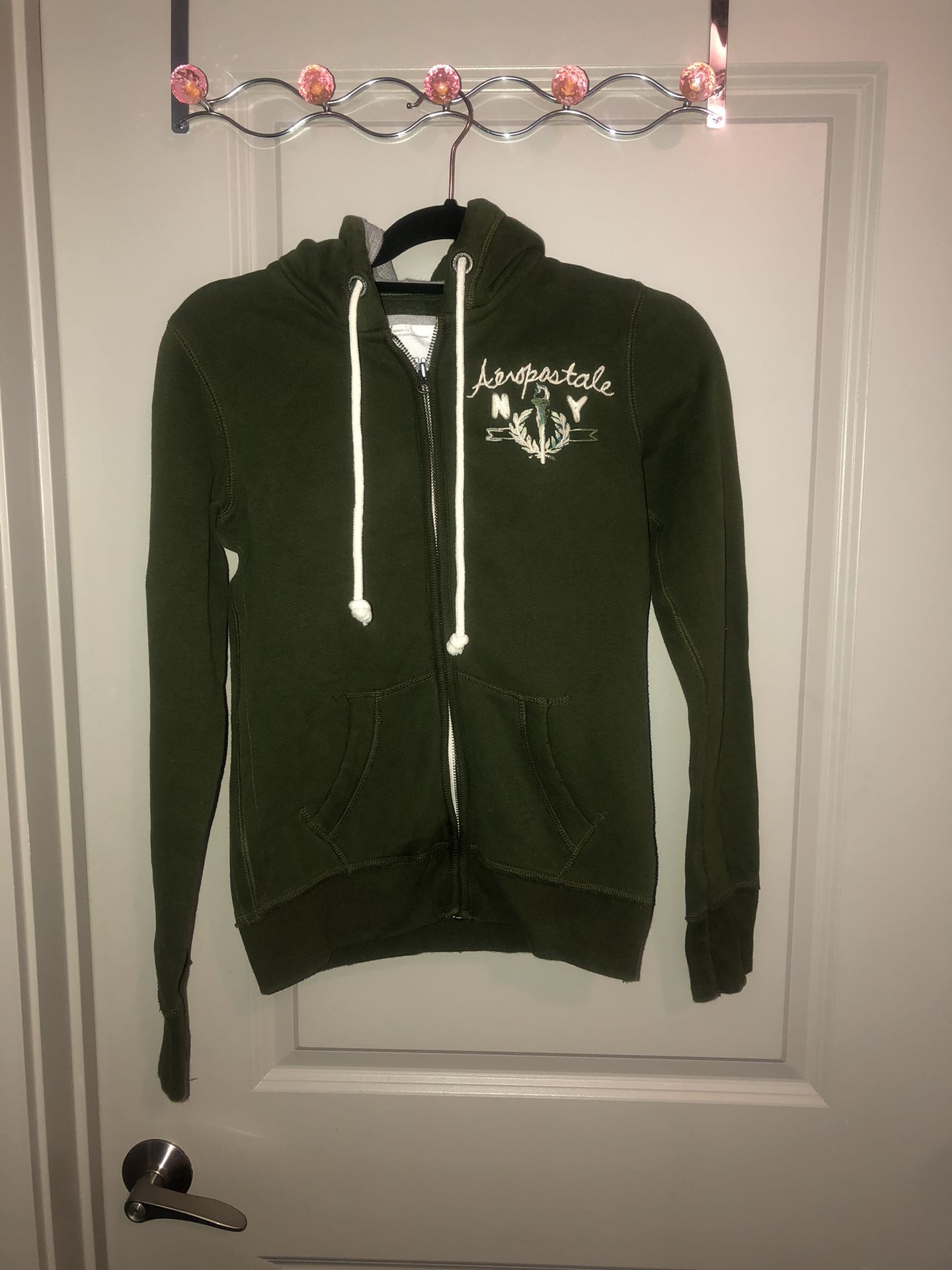 Aeropostale Zip Up Sweatshirt Size Small