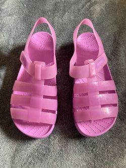 Girl's Crocs Isabella Jelly Sandal Bubble size 3