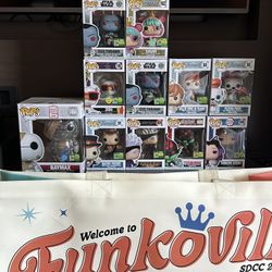 2024 SDCC Funko Pop Official Sticker Exclusives 