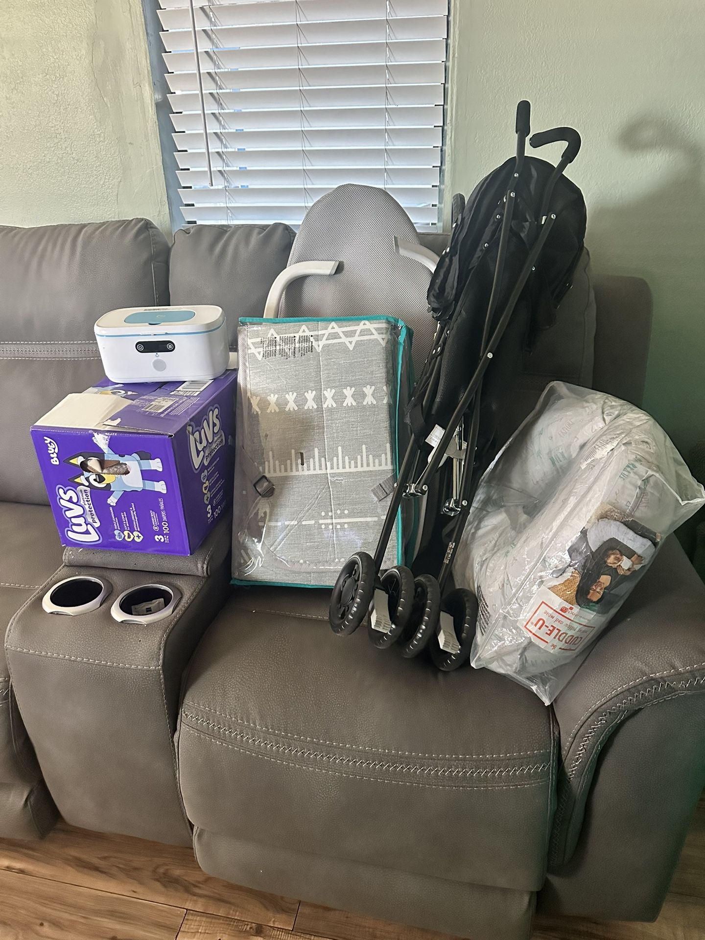 Bouncer, Stroller , Diapers , Shoes And Much More