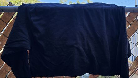  Black Long Sleeve Crop T Shirt