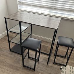Table With Stools