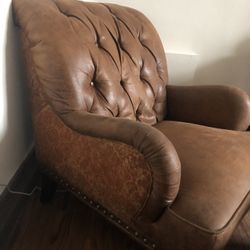 Chair & Ottoman