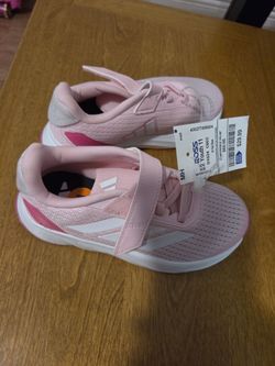 Adidas pink girls shoes size 11