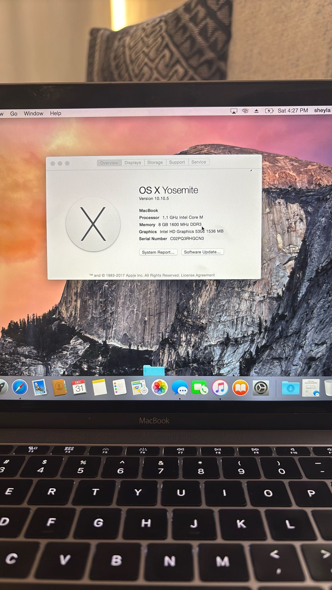 Mac Book 2018