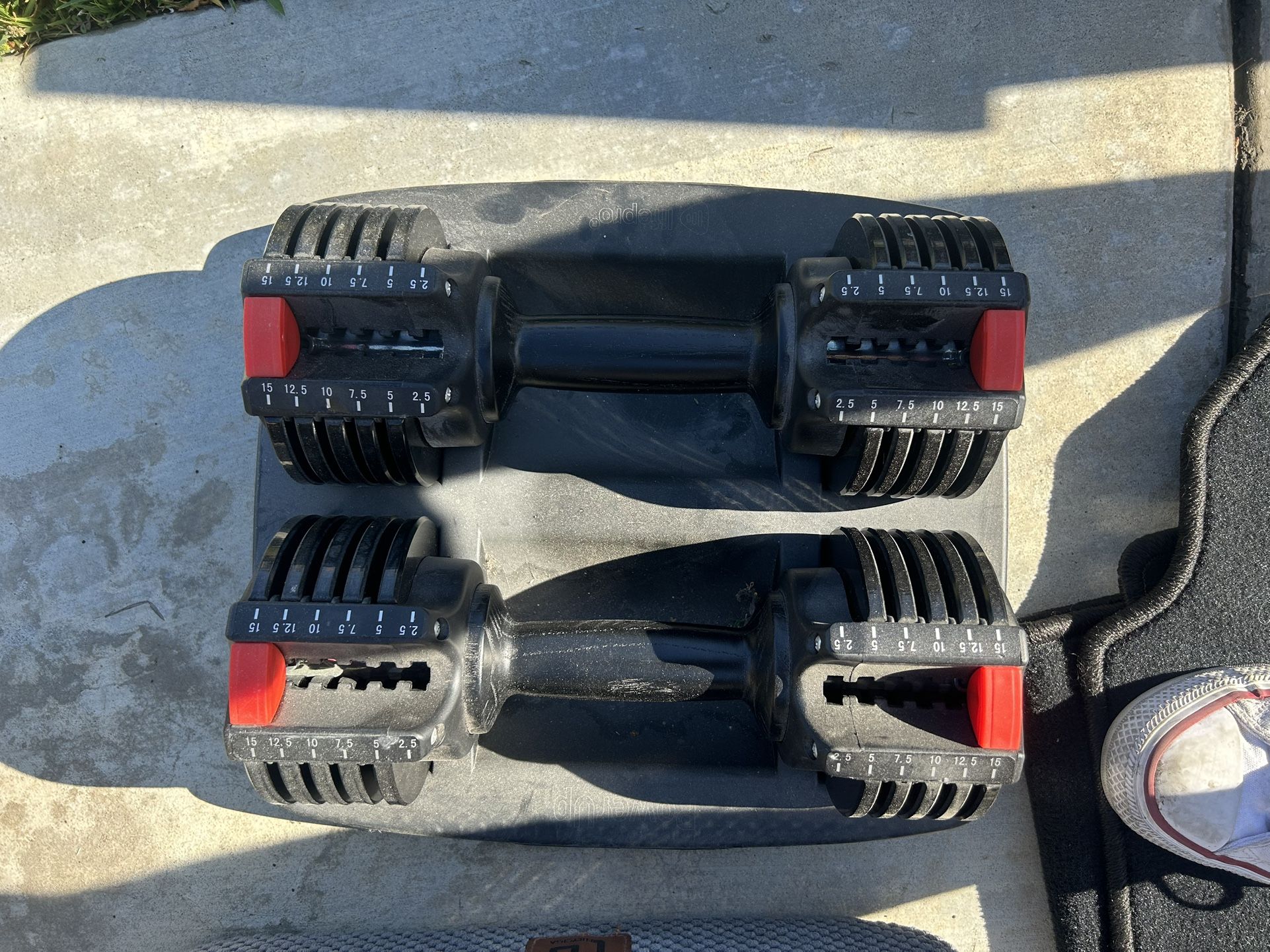 Adjustable Dumbbells