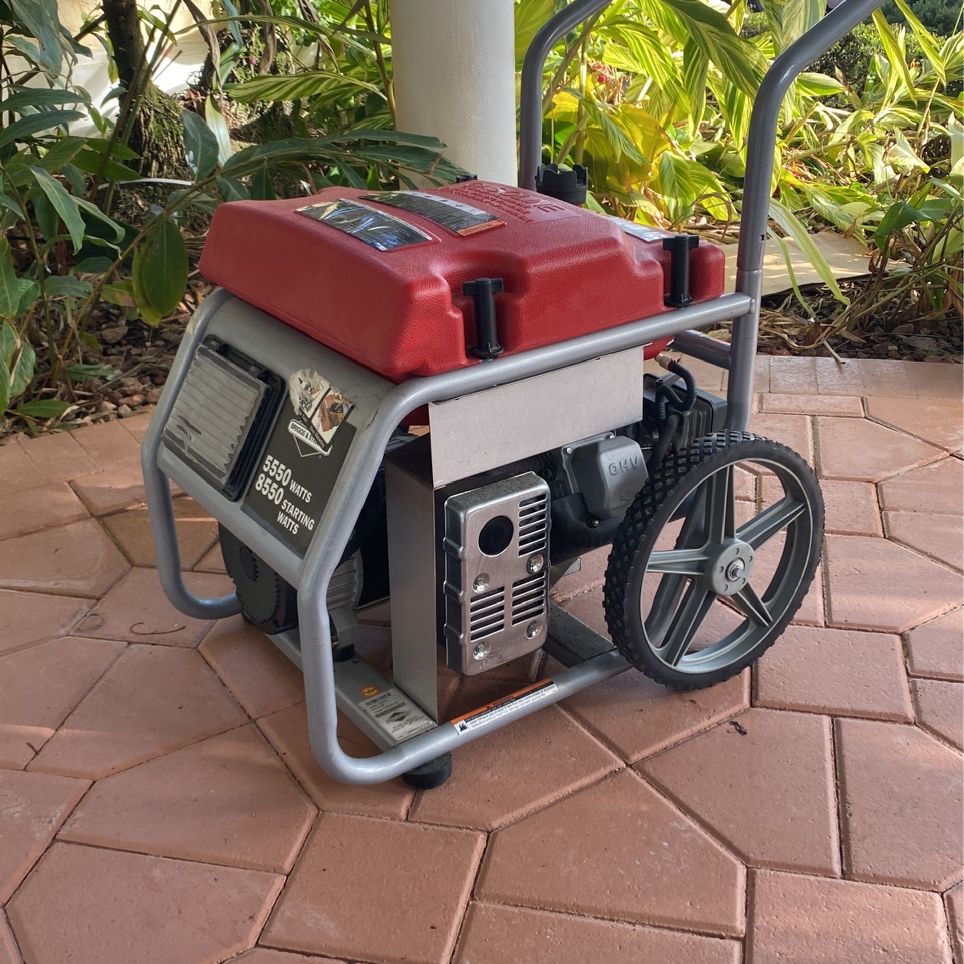 generator 5550 Watts (8550 Starting Watts )