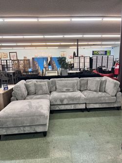  🥳Flash Deal🥳  Brand New 4pc Reversible Sectional Couch $899, Finance available, Delivery available