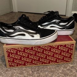 Black And White Fire Vans 