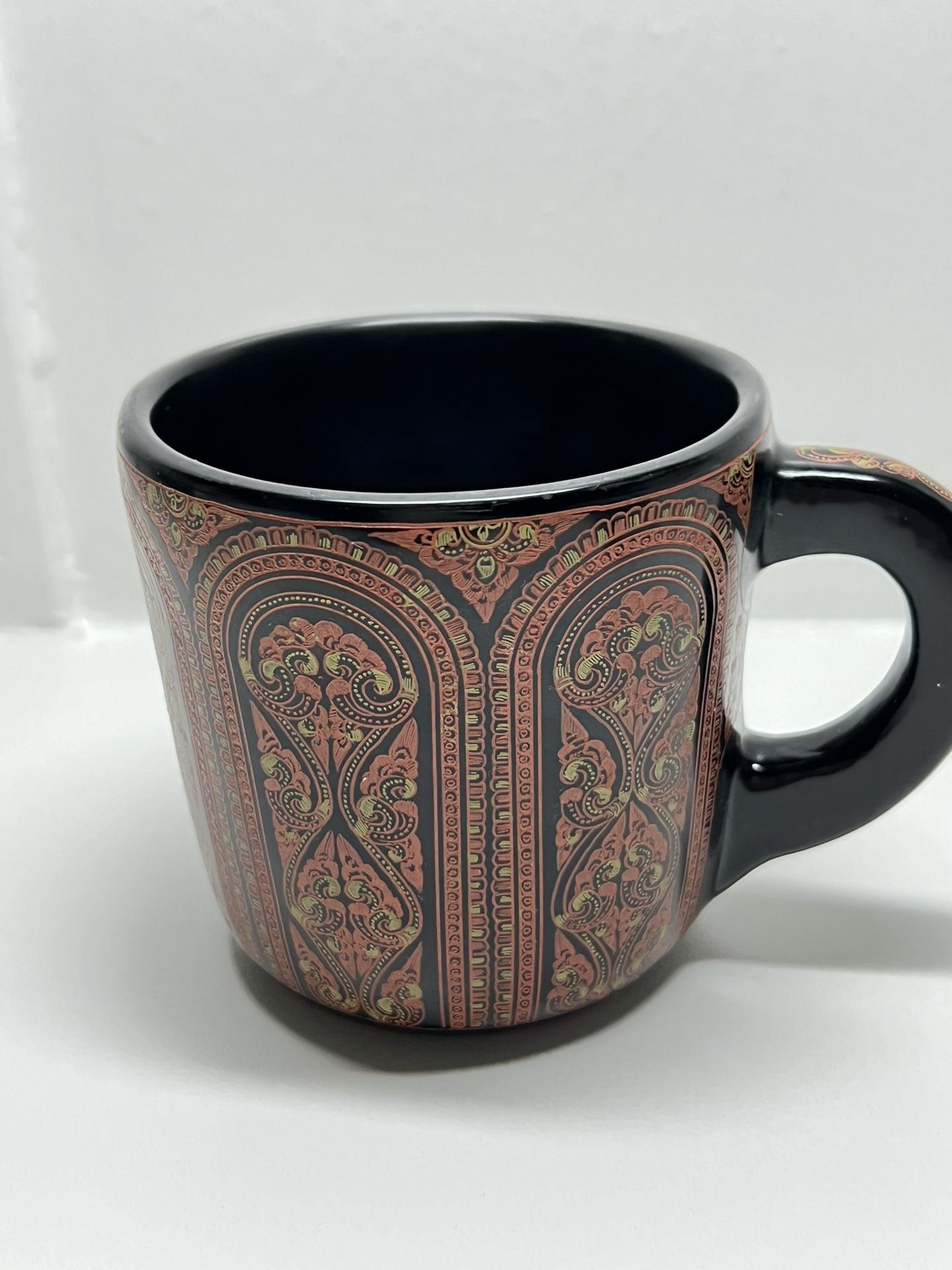 Vintage Oriental Unique Tea Coffee Kitchen Mug
