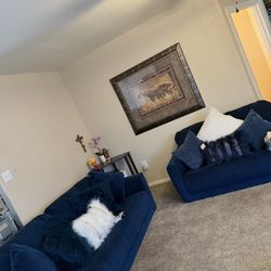 Blue 3 Pice Couches