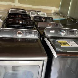 Top Load Washer & Dryer Samsung And LG 
