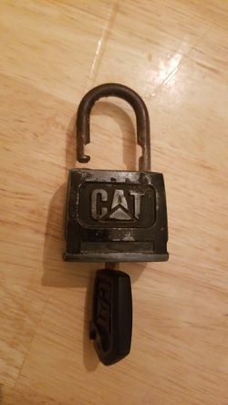CAT key and lock