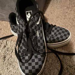 Checkered Vans