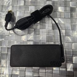 Lenovo 65w power brick for laptop and desktop square plug