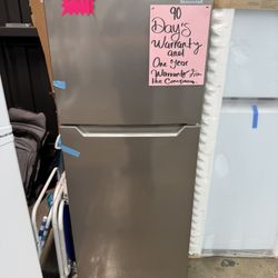 Frigidaire stainless steel 10 cubic feet refrigerator 