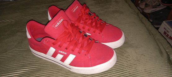 Like New Super Clean Size 9 red adidas sneakers deal
