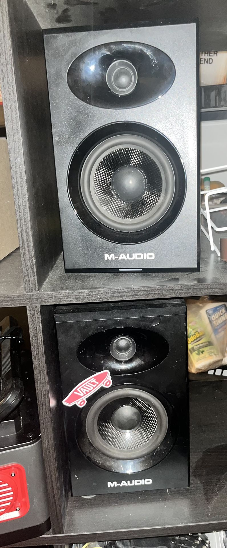 Set of M Audio Speakers