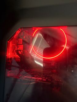 AMD Gaming Desktop PC with RGB Lighting