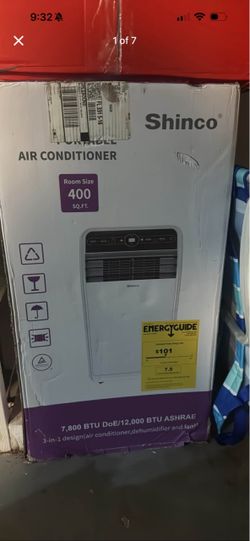 Shinco Portable Air Conditioner 12,000 BTU