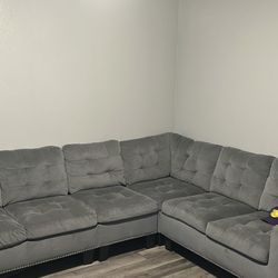 Used Grayish- Blue Couch 