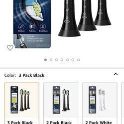Philips Sonicare W2 BLACK