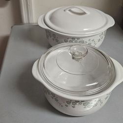 4pc Corningware Callaway Casserole Dishes