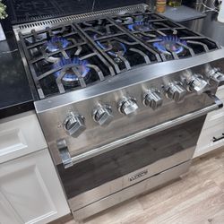 5 Burner VIKING STOVE 30 Inches