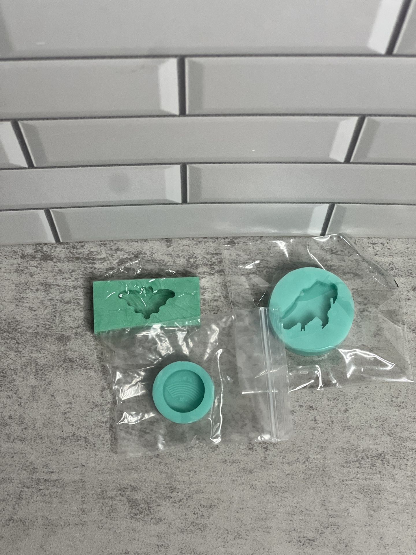 Silicone Molds For Resin Bat Frog Rainbow
