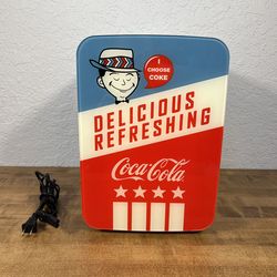 Coca-Cola Americana-10L Compact Thermoelectric Cooler And Warmer Mini Fridge