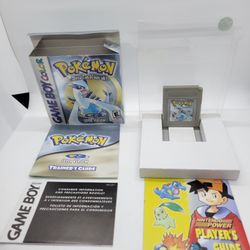 Pokemon Silver Gameboy Color GBC CIB Complete In Box High Grade Authentic OEM 