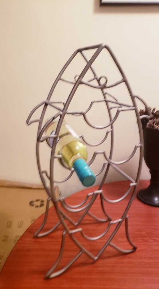 Fish Countertop Wine Rack