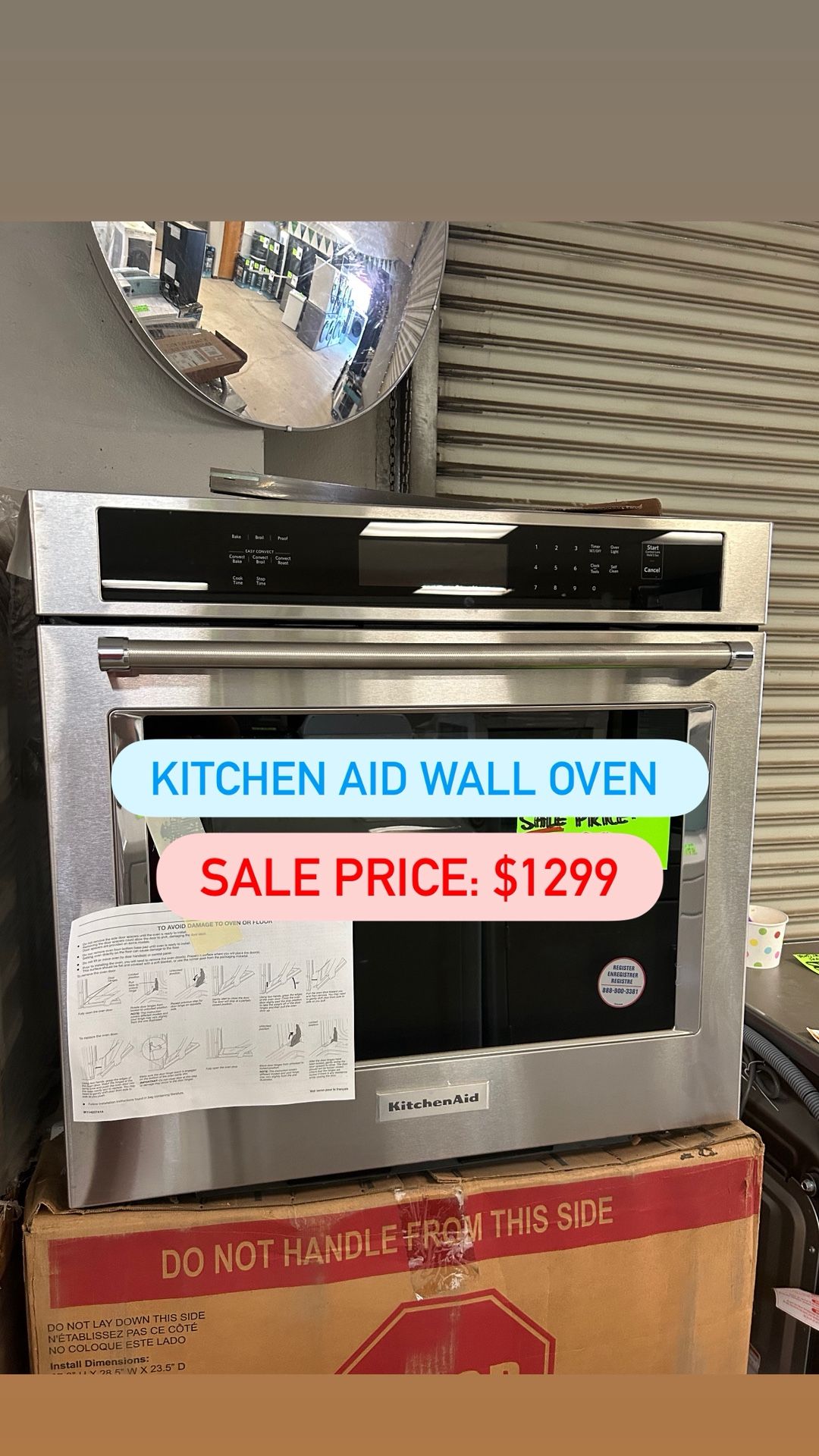 Kitchen Aid Wall Oven
