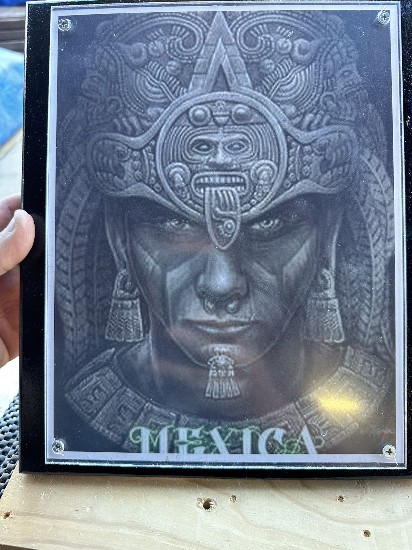For Sale Mexica Warrior Wall Plaque