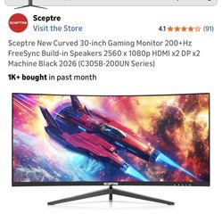 Sceptre C30 Gaming Monitor