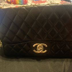 Black Leather Purse $100