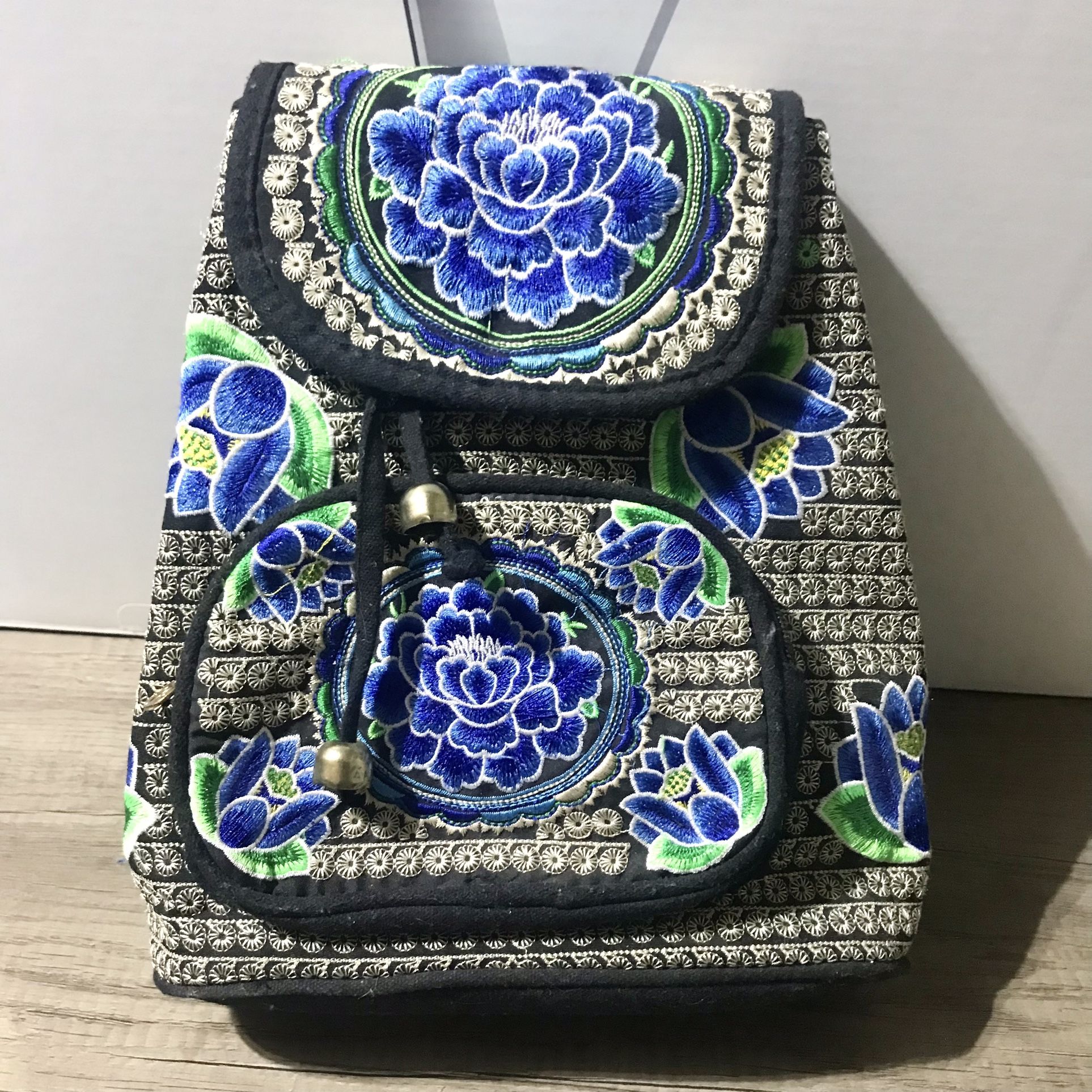Womens Flower Bag pack Beautiful Floral Design Bag