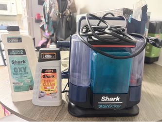 Shark StainStriker Portable Carpet, Upholstery & Area Rug Cleaner, Pet Friendly, Stain & Odor Remover, Perfect for Car Interiors