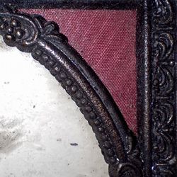 Antique Brass Victorian Antique Oval Frames + Mini Russ Frame Floral 3x4"