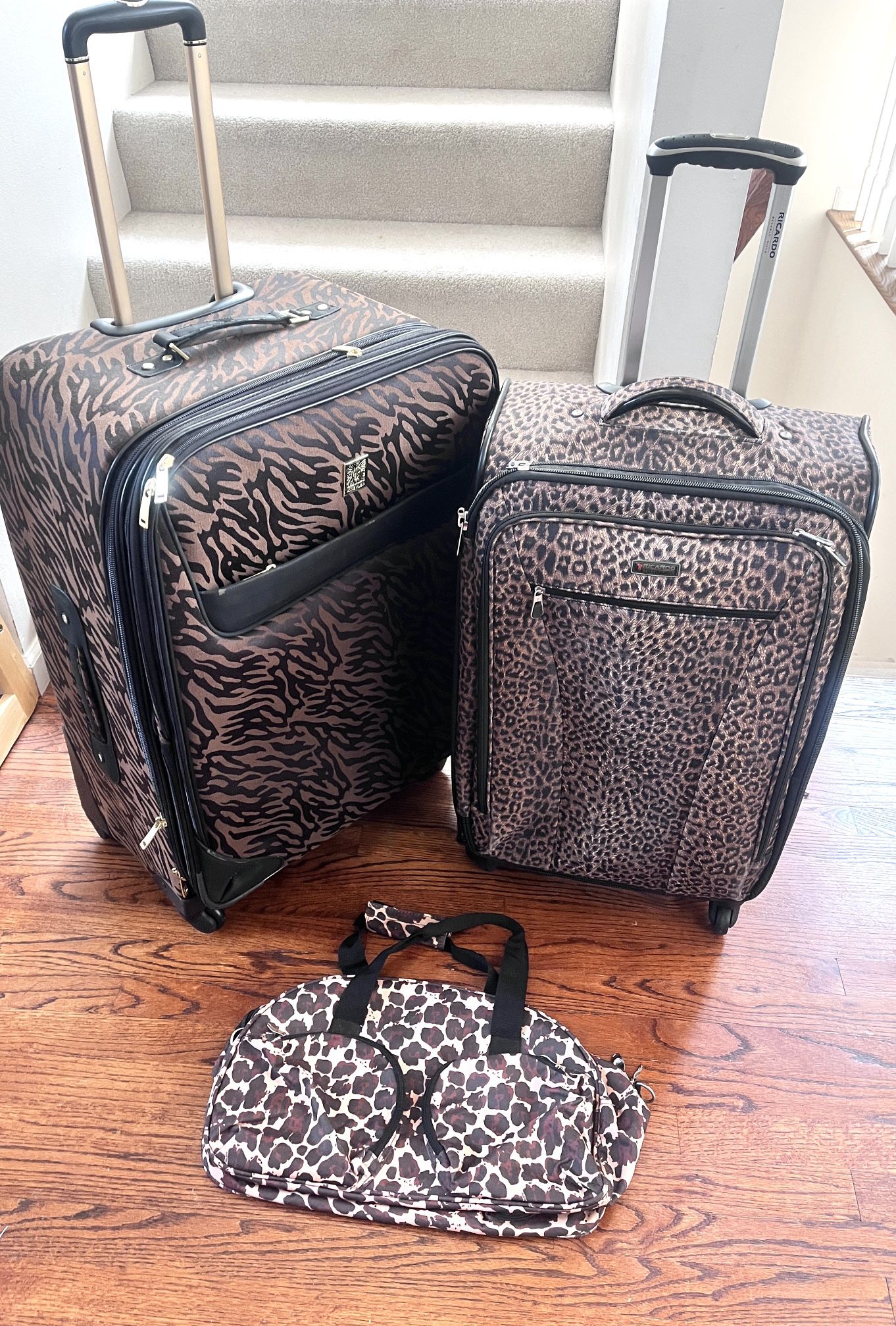 Large 29” Anne Klein Spinner, 25” Ricardo Spinner & Sidney To Go Travel Bag ($95 For All)