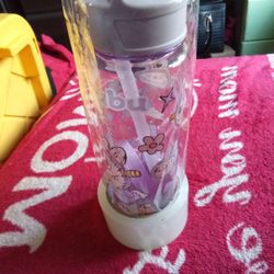 Water Bottle Cup Purple 