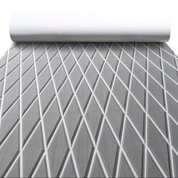 FOCEAN Boat Flooring EVA Foam Boat Decking Marine Mat Non-Slip Self-Adhesive Flooring Sheet for Motorboat Kayak Surfboard Garden Swimming Pools, 94.5'