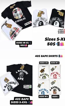 Bape shirts
