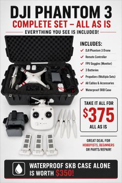 DJI Phantom 3 Set